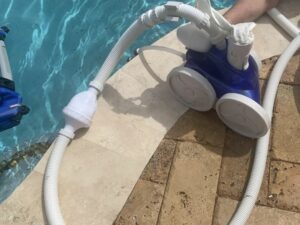 assemble pool vacuum