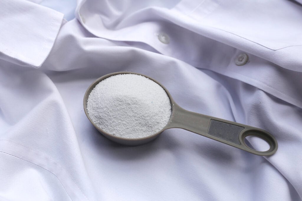 baking soda on shirt