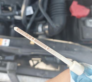 check hydraulic fluid levels