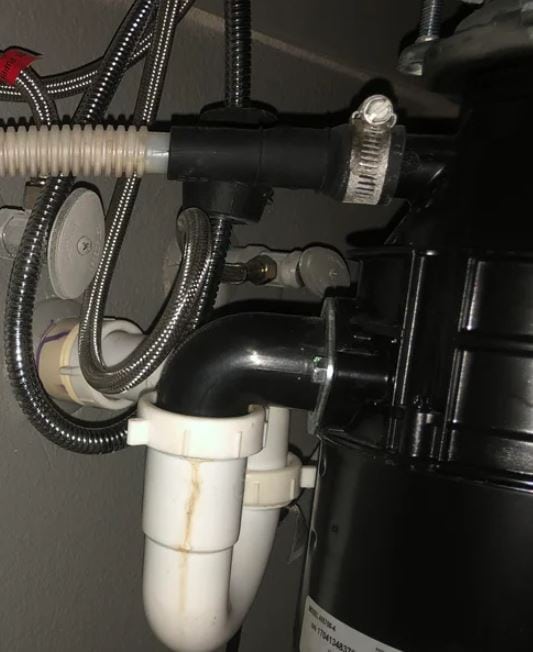 connect disposal hoses