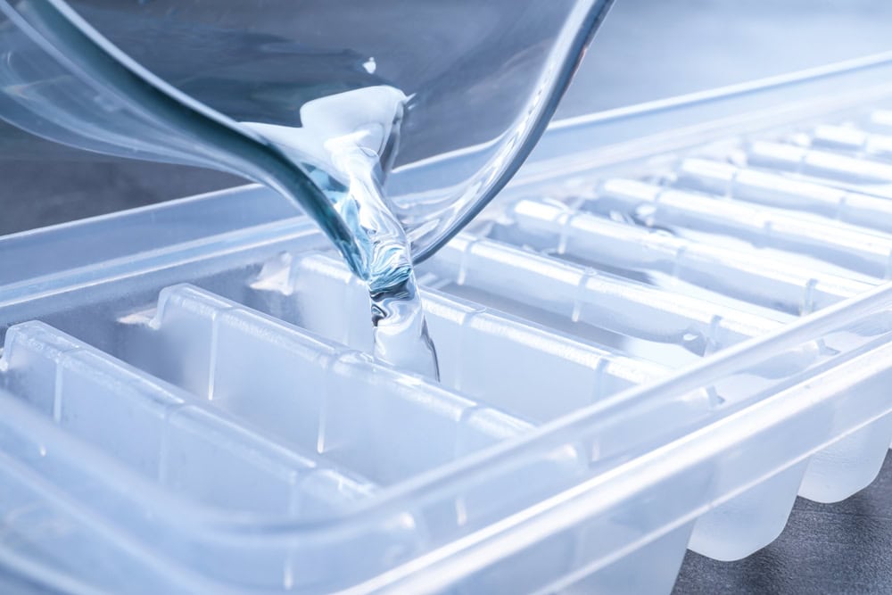 fill ice tray