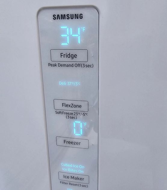 freezer settings