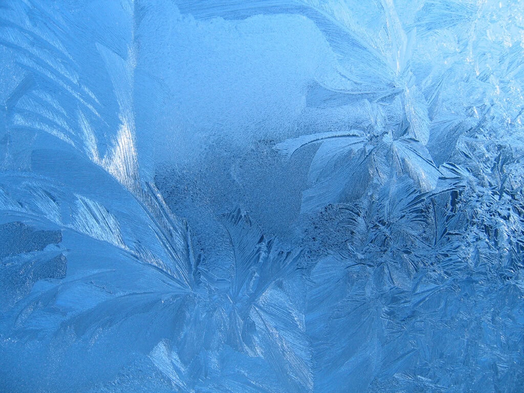 frozen ice