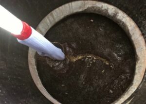 measure sludge level