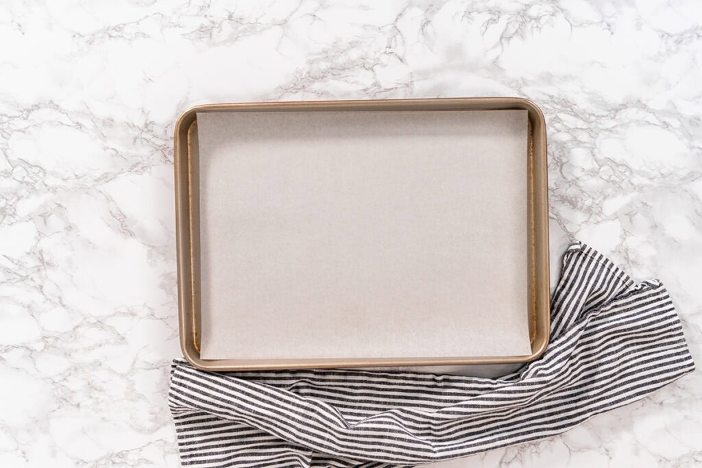 parchment lined tray 2