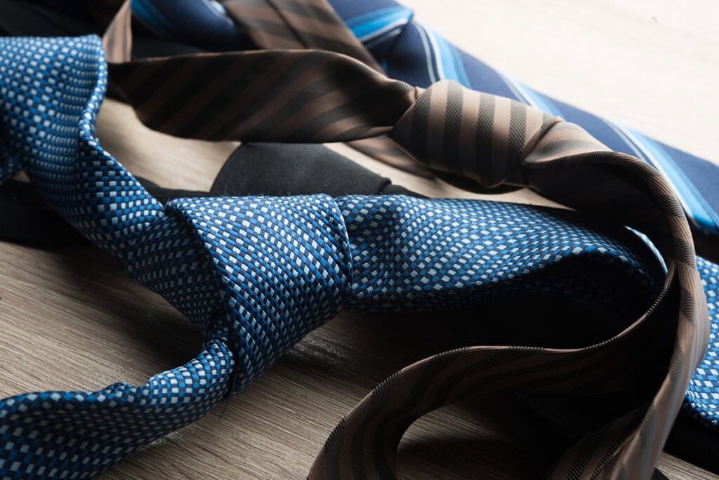 silk tie