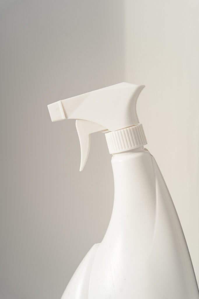 spray bathroom walls