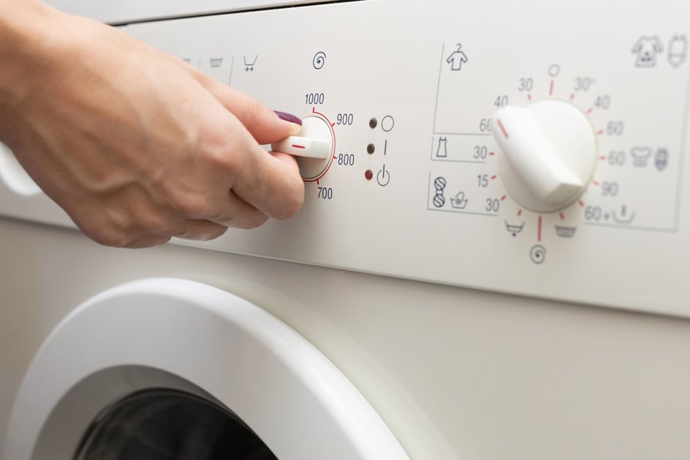 washing machine settings