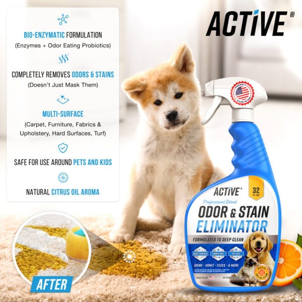 active pet stain odor eliminator spray 1