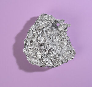 aluminum foil ball