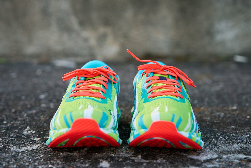 choosing a pair of running shoes