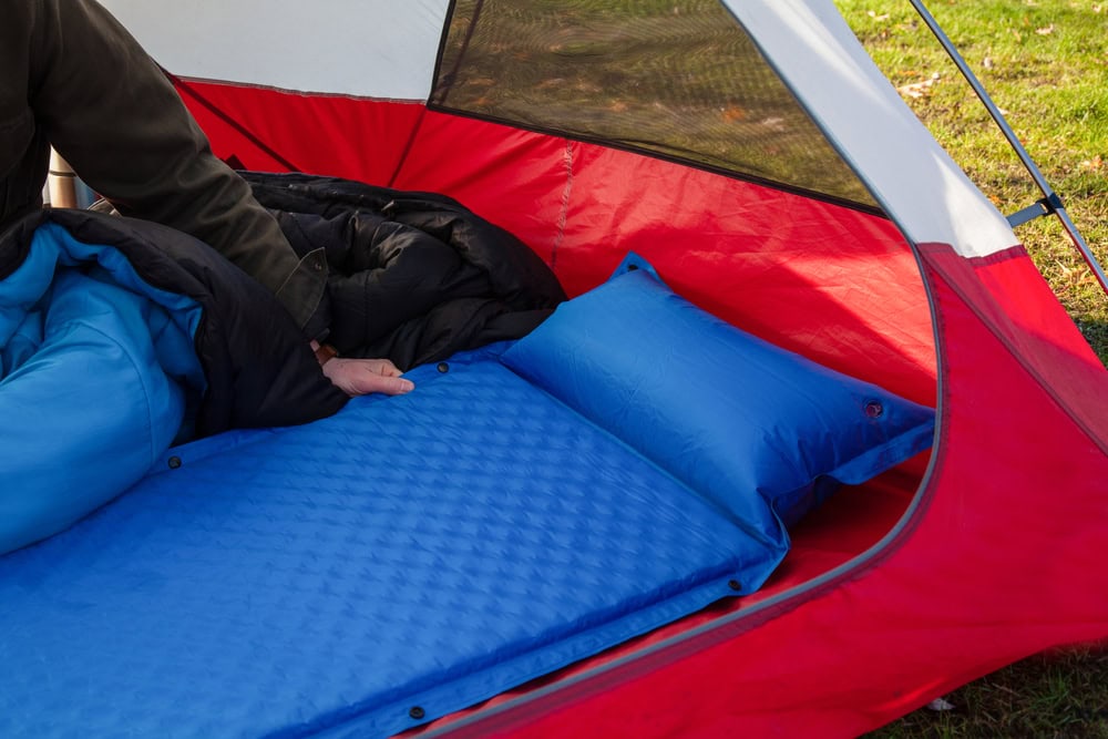 sleeping bag pad