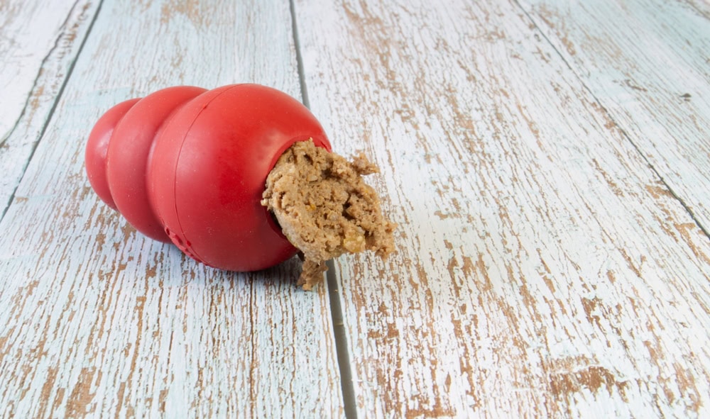 treat dispensing dog toy