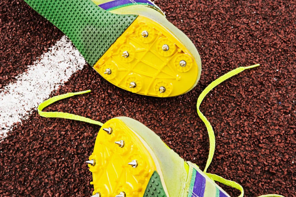 bottom of cleats