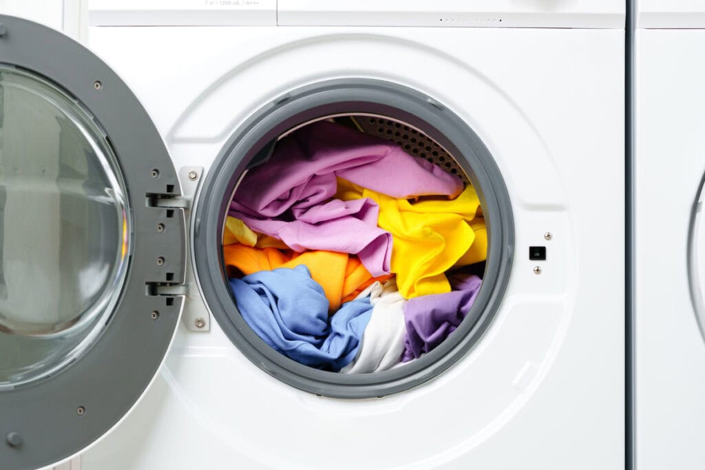 clothes inside washer1