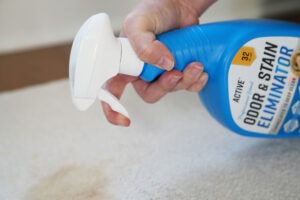 saturate mattress stain