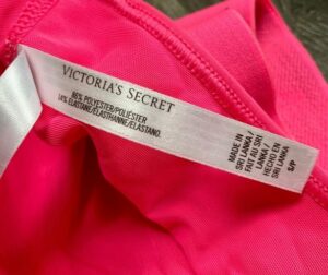 victoria secret pink polyester