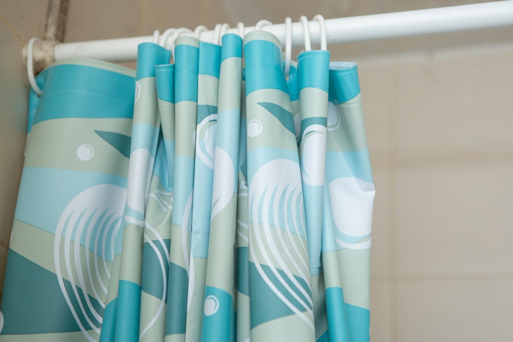 plastic shower curtains