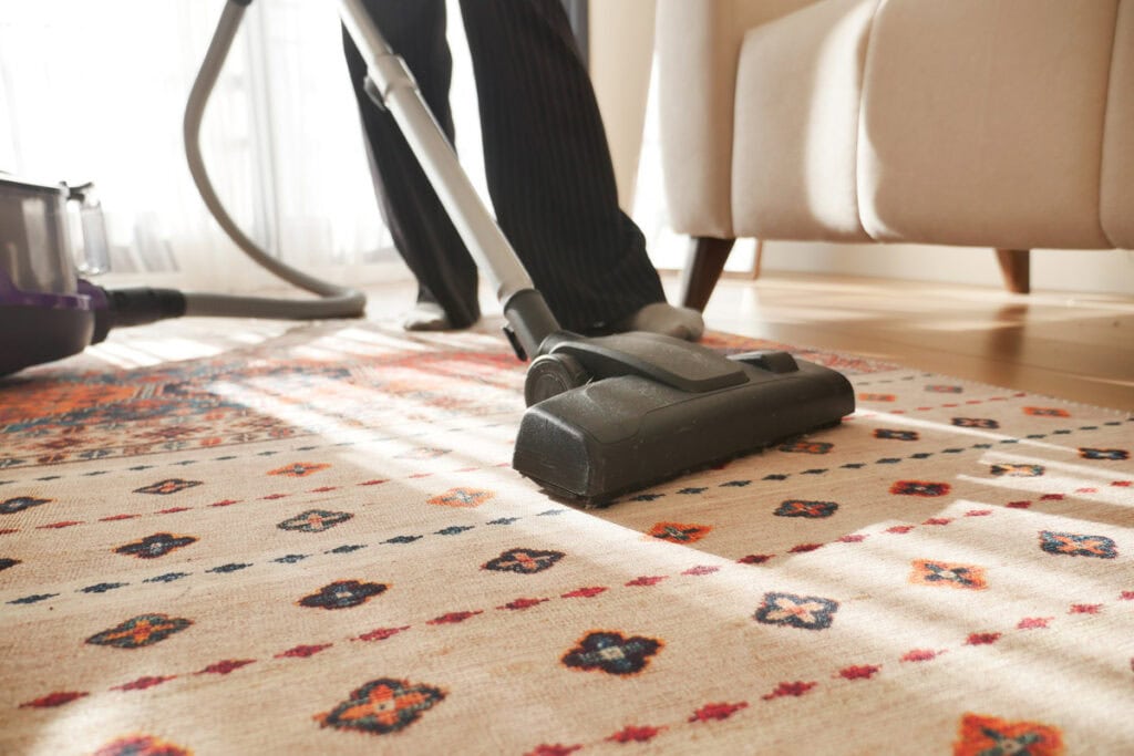 vacuum rug