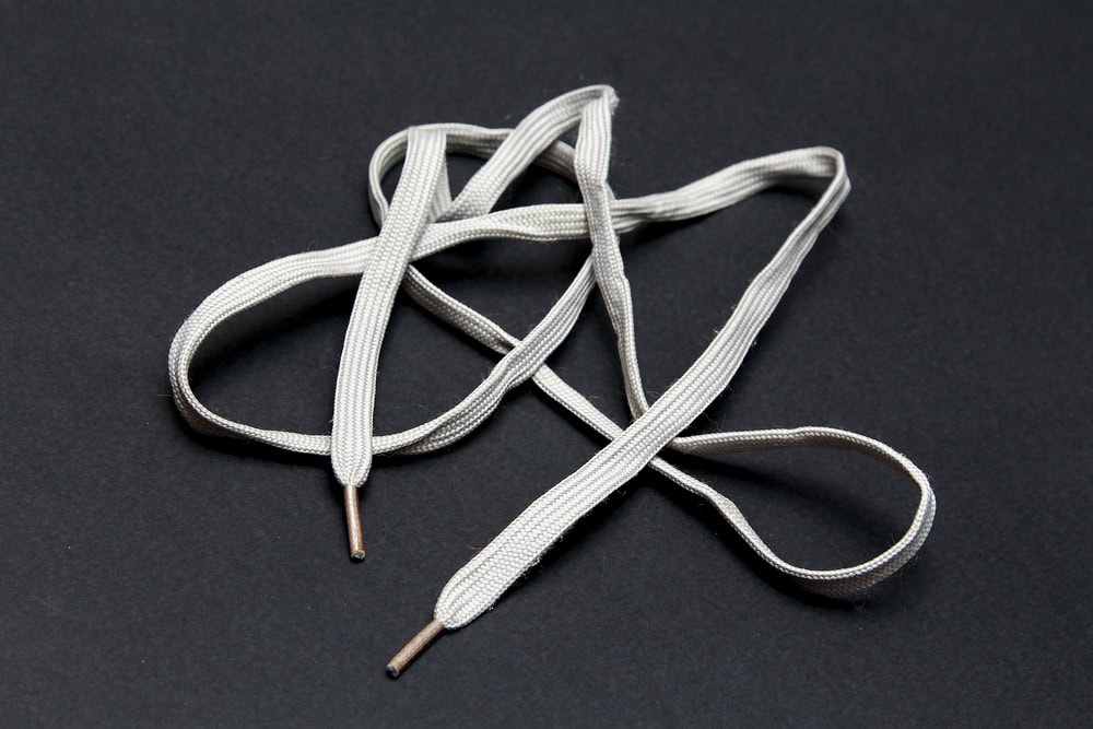 white laces