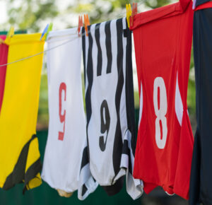 drying lacrosse jersey