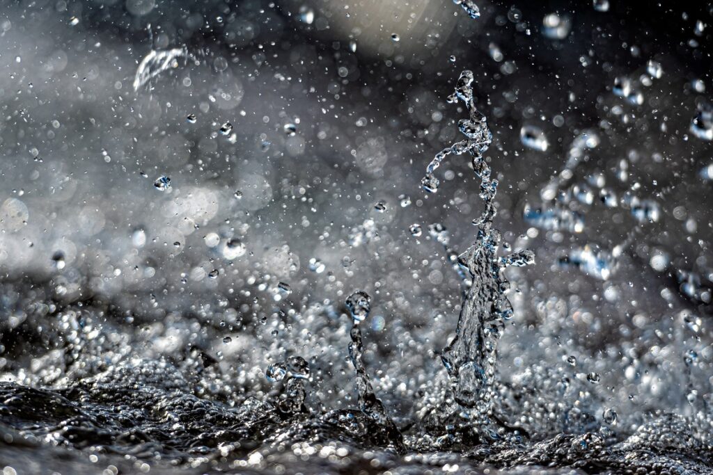 heavy rain