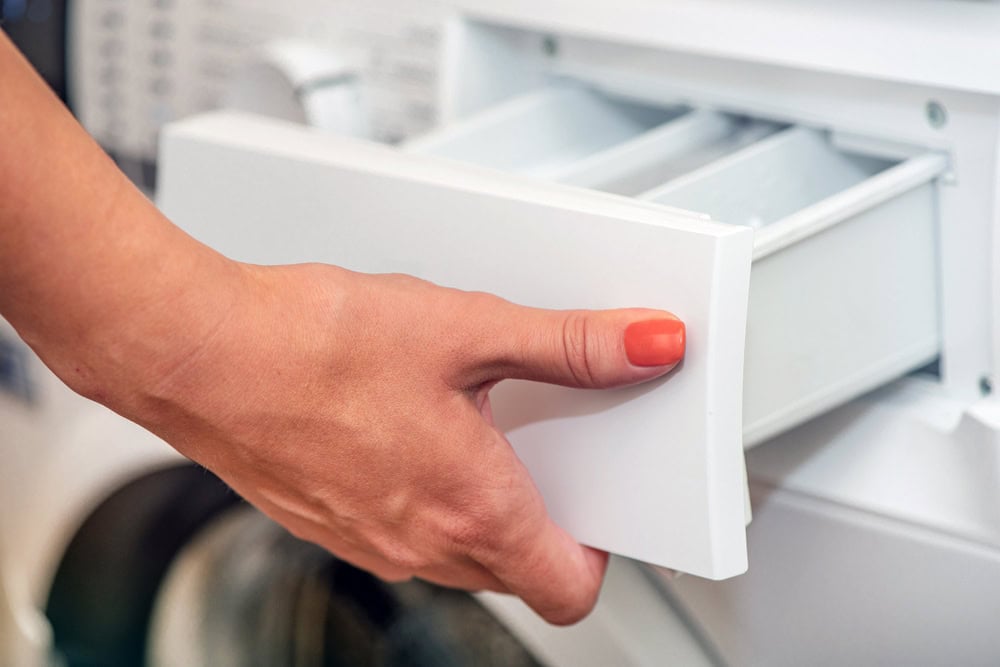 resinert detergent drawer
