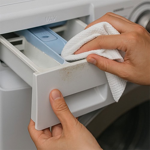 active appliance cleaning wipes step 1