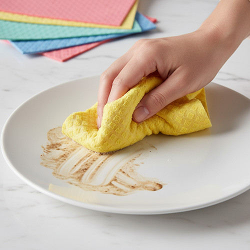 active swedish dishcloths step 1