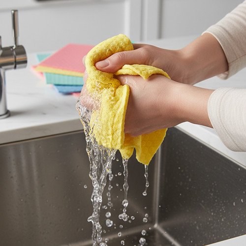 active swedish dishcloths step 2